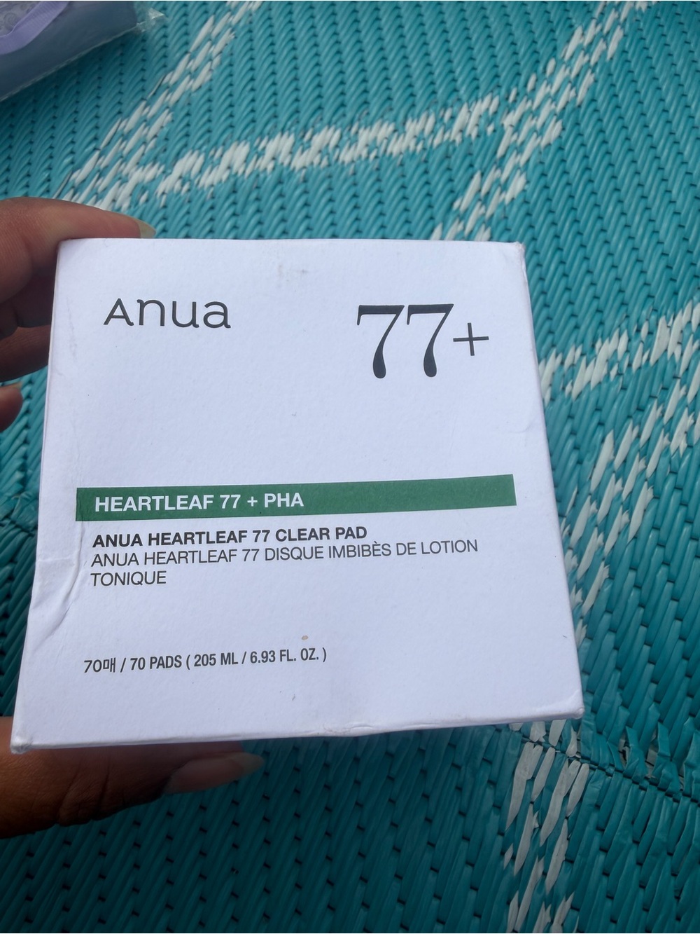 Anua Heartleaf 77+ Clear Pad Toner Pads - White